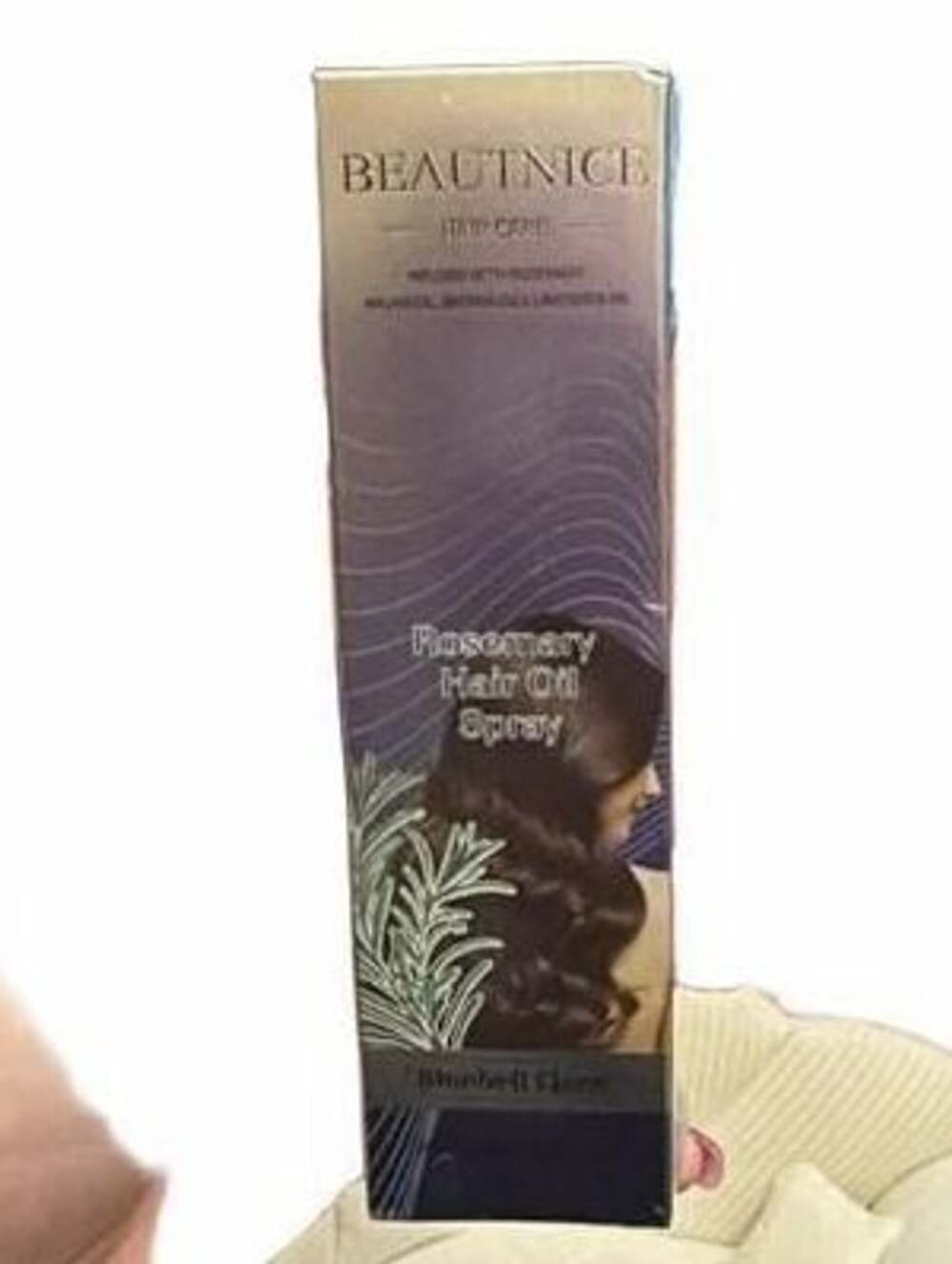 BEAUTNICE Rosemary Hair Oil Spray Bluebell Floral Infused With Rosemary